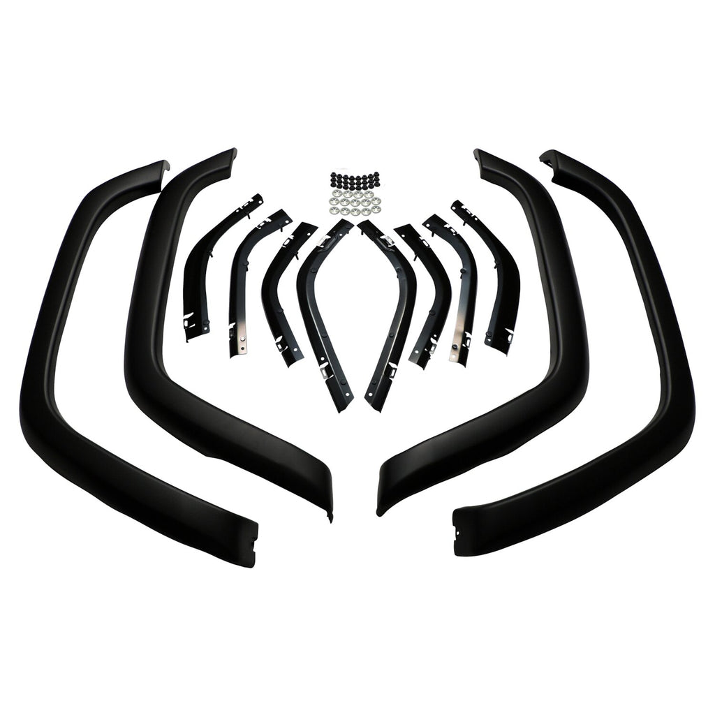 Crown Automotive Jeep Replacement 5FWKMMT Fender Flare Master Kit for 1997-2001 Jeep XJ Cherokee, Matte Primed Finish