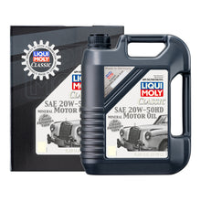 Load image into Gallery viewer, 5L-Classic-Motor-Oil-Sae-20W50-Hd