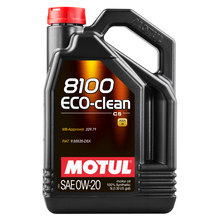 Load image into Gallery viewer, 5L-Synthetic-Engine-Oil-8100-0W20-Eco-Clean