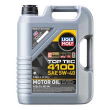 Load image into Gallery viewer, 5L-Top-Tec-4100-Motor-Oil-Sae-5W40