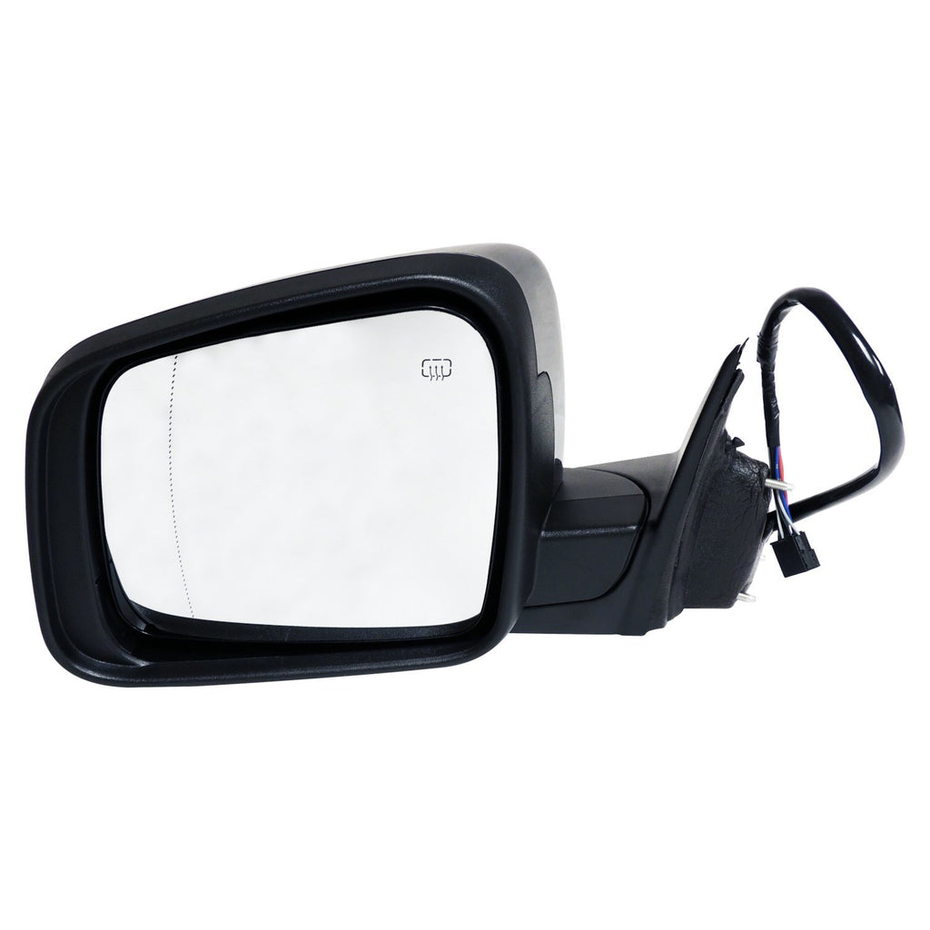 Crown Automotive Jeep Replacement 5SG25AXRAB Left Power, Heated, Power-Folding Mirror for 14-16 WK Grand Cherokee, Black for Select Jeep Grand Cherokee