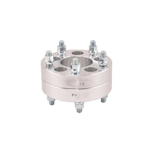 Load image into Gallery viewer, 5X114.3Mm-Axle-5X127mm-Wheel-Bolt-Circle-12X20-Studs-1.25-In-Thick-Silver-Alum
