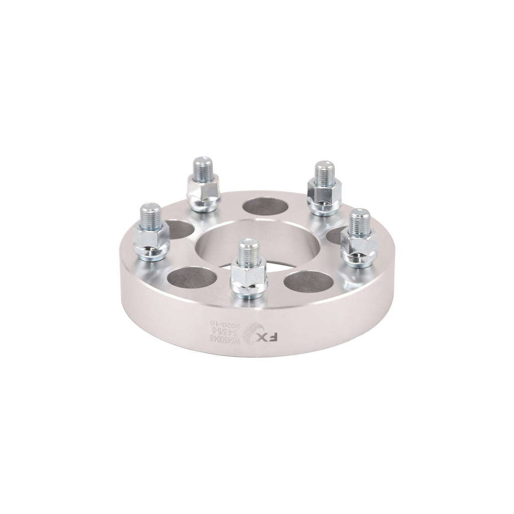 5X114.3Mm-Axle-5X127mm-Wheel-Bolt-Circle-12X20-Studs-1.25-In-Thick-Silver-Alum