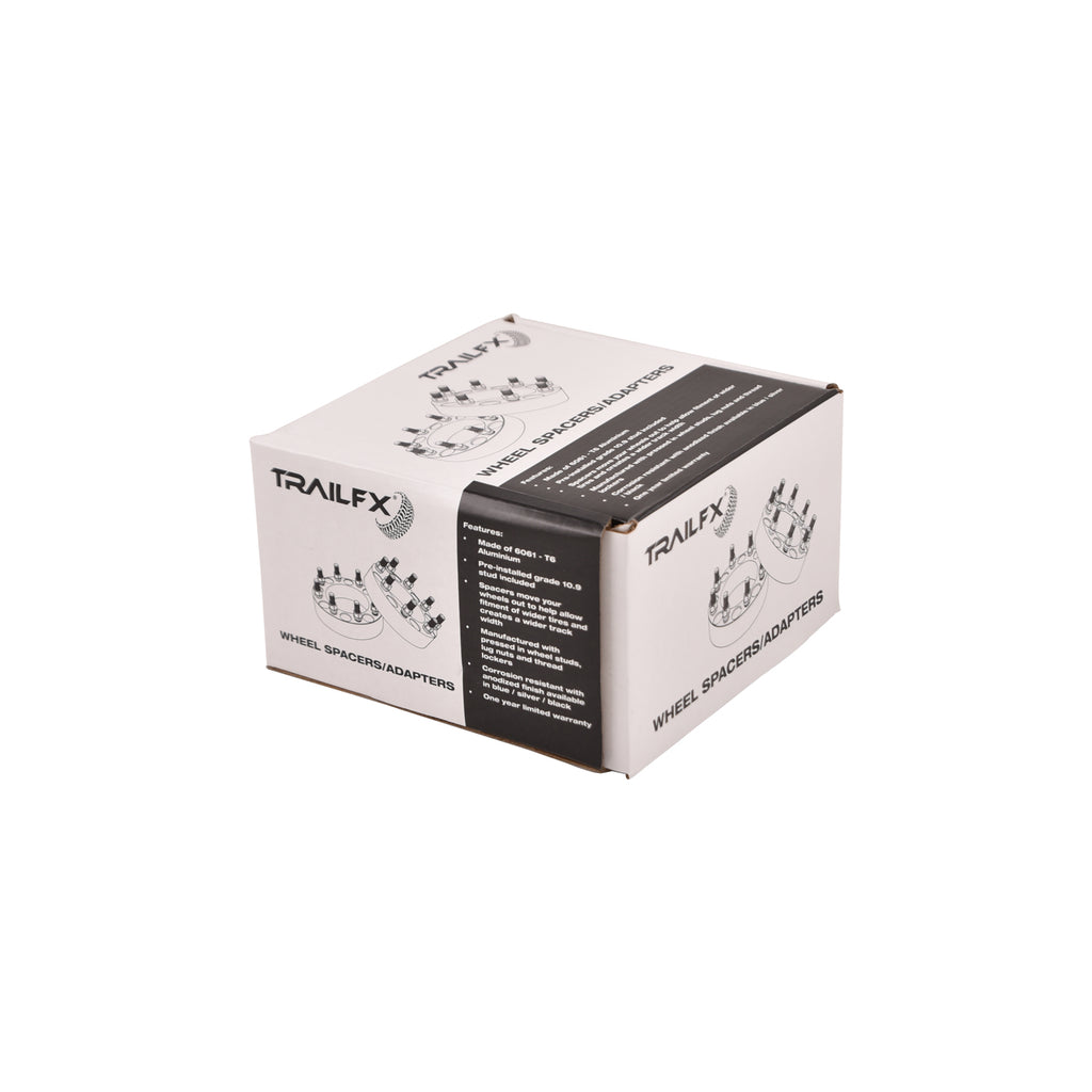 5X114.3Mm-Axle-5X127mm-Wheel-Bolt-Circle-12X20-Studs-1.25-In-Thick-Silver-Alum