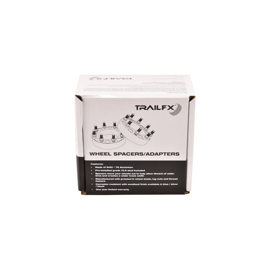 5X114.3Mm5X4.50-In-Bolt-Pattern-1.25-In-Thick-74Mm-Hub-Silver-Alum-Set-Of-2