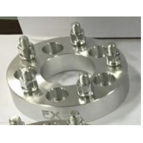 5X120.7Mm5X4.75-In-Bolt-Pattern-1.25-In-Thick-74Mm-Hub-Silver-Alum-Set-Of-2
