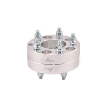 Load image into Gallery viewer, 5X127mm-Axle-5X120.7Mm-Wheel-Bolt-Circle-12X1.5-Studs-1.25-In-Thick-Silver-Alum