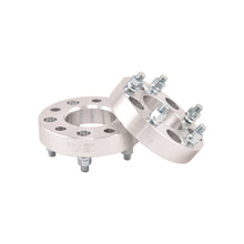 Load image into Gallery viewer, 5X127mm5X5.00-In-Bolt-Pattern-1.25-In-Thick-78.10Mm-Hub-Silver-Alum-Set-Of-2