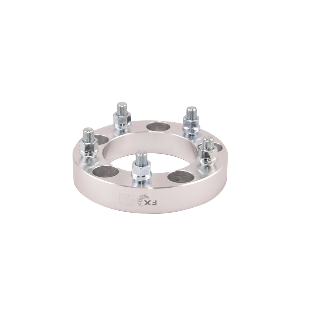 5X139.7Mm5X5.50-In-Bolt-Pattern-1.25-In-Thick-108Mm-Hub-Silver-Alum-Set-Of-2