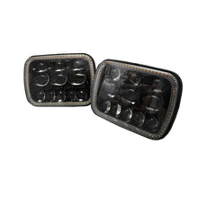 Load image into Gallery viewer, 5X7-Blacked-Out-Series-Sealed-Beam