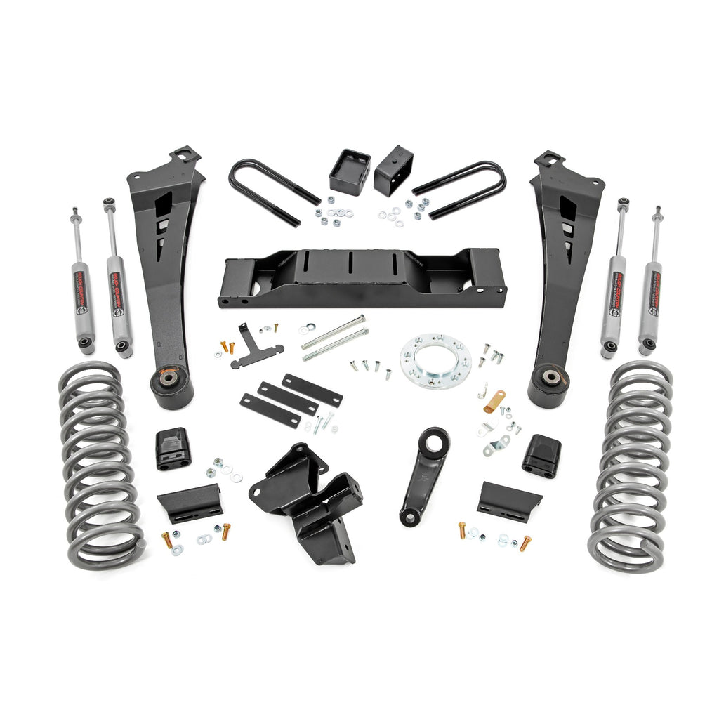 5.0-Inch-Dodge-Radius-Arm-Suspension-Lift-Kit-WAisin-Transmission-(19-20-Ram-3500-4Wd-Diesel)-Rough-Country