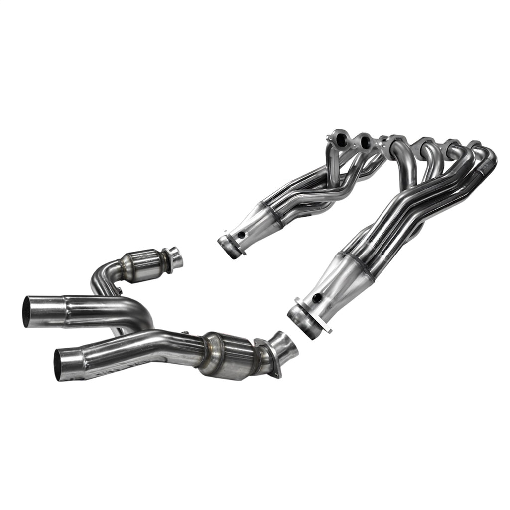 Kooks Custom Headers 2864H440 1-7/8in. Long Tube Header/H.O. GREEN Catted Conn. Kit. 23+Cadillac Escalade V. for Select Cadillac Escalade