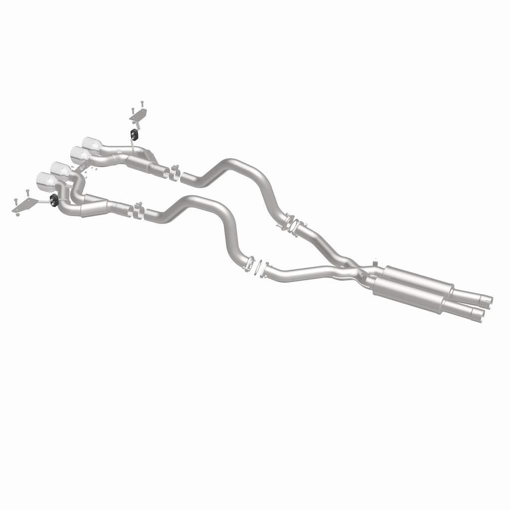 MagnaFlow Exhaust Products 15281 Competition Series Stainless 2.5 in Cat-Back for Select Chevrolet Corvette