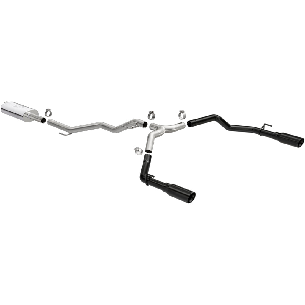 MagnaFlow Exhaust Products 19487 Street Series Black Coated Cat-Back System for Select Jeep Gladiator