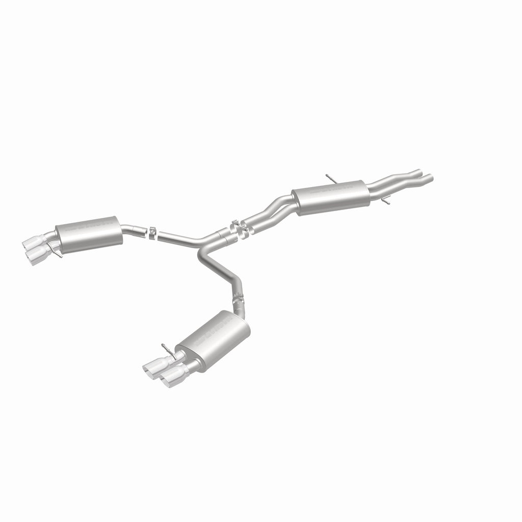 MagnaFlow Exhaust Products 15599 Touring Series Polished Cat-Back System for Select Audi S4