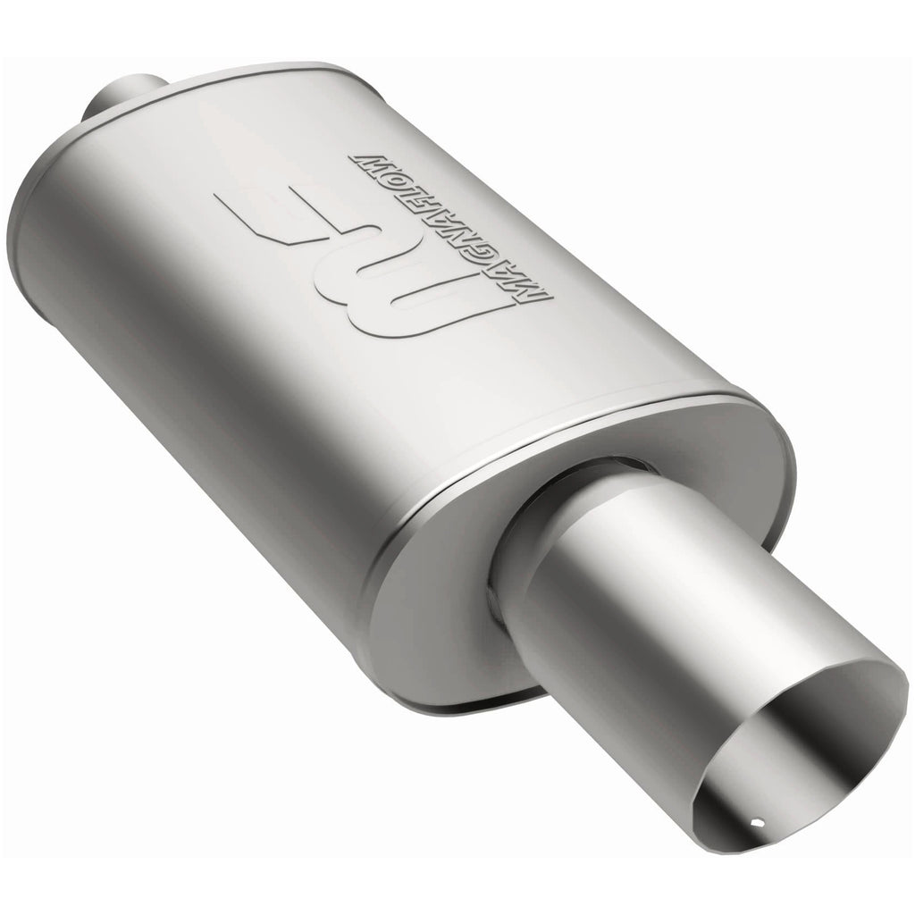 MagnaFlow Exhaust Products 14827 Straight-Through Performance Muffler; 2.25/4in. Center/Center; 5x14x8 Body