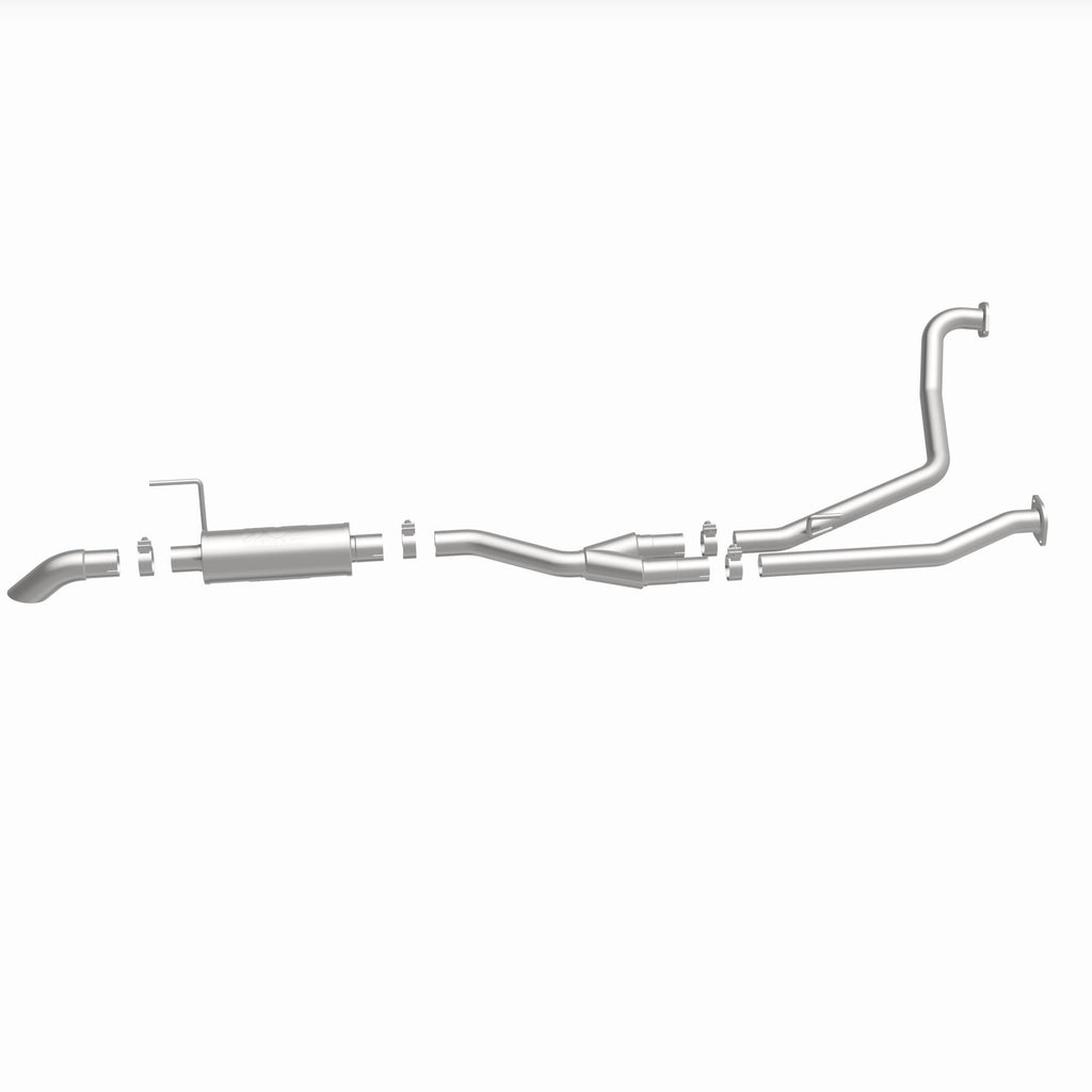 MagnaFlow Exhaust Products 17109 Off Road Pro Series Gas Stainless Cat-Back for Select Nissan TITAN
