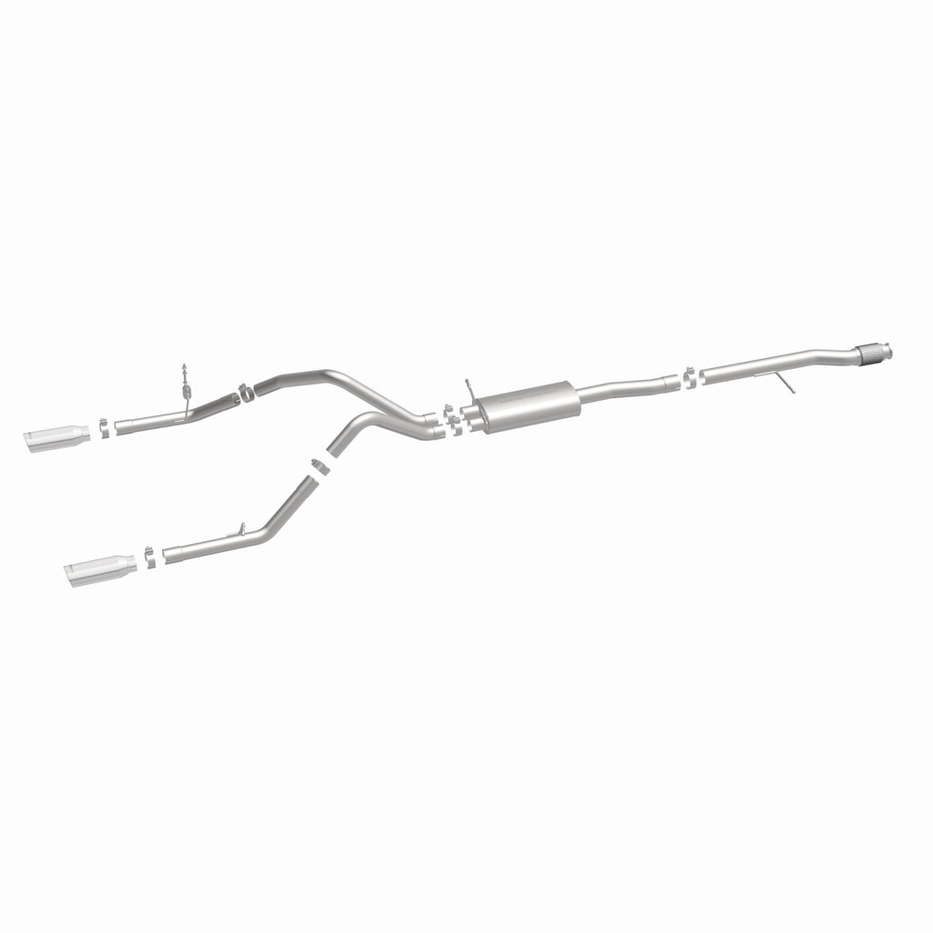 MagnaFlow Exhaust Products 15268 Street Series Polished Cat-Back System for Select Chevrolet Silverado 1500, Chevrolet Silverado LD, GMC Sierra 1500, GMC Sierra Limited