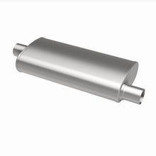 Load image into Gallery viewer, MagnaFlow Exhaust Products 13256 Multi-Chamber Performance Muffler; 2.5in. Offset/Center; 4x18x9 Body