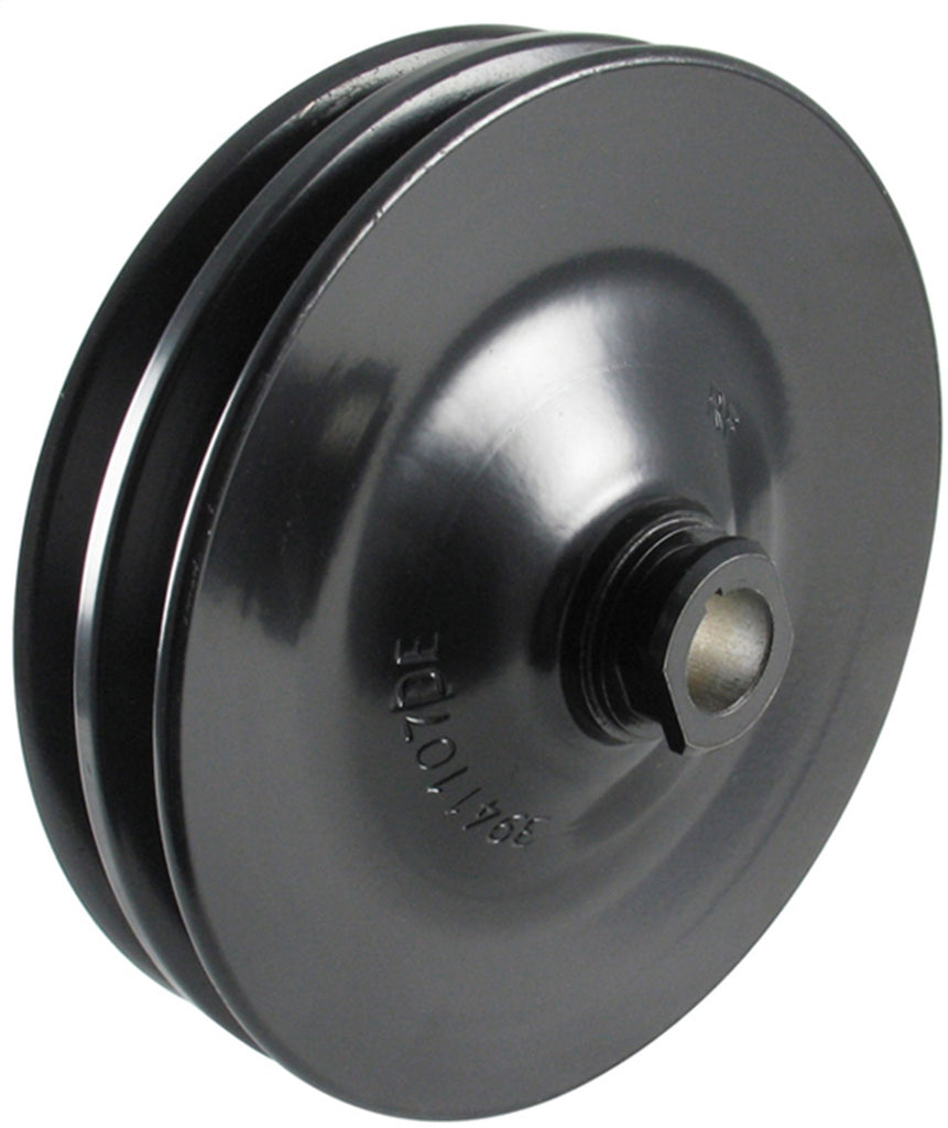 Power-Steering-Pulley;-Oem-Gm;-Steel;-2-Row;-Keyway