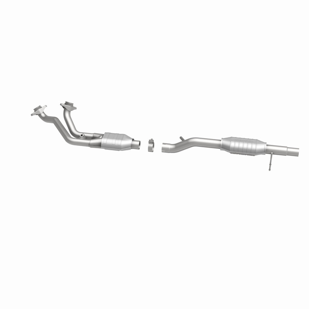 MagnaFlow Exhaust Products 334302 California CARB Direct-Fit Catalytic Converter for Select Ford Bronco, Ford E-150 Econoline, Ford E-150 Econoline Club Wagon, Ford E-250 Econoline, Ford E-250 Econoline Club Wagon, Ford E-350 Econoline, Ford E-350