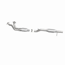 Load image into Gallery viewer, MagnaFlow Exhaust Products 334302 California CARB Direct-Fit Catalytic Converter for Select Ford Bronco, Ford E-150 Econoline, Ford E-150 Econoline Club Wagon, Ford E-250 Econoline, Ford E-250 Econoline Club Wagon, Ford E-350 Econoline, Ford E-350