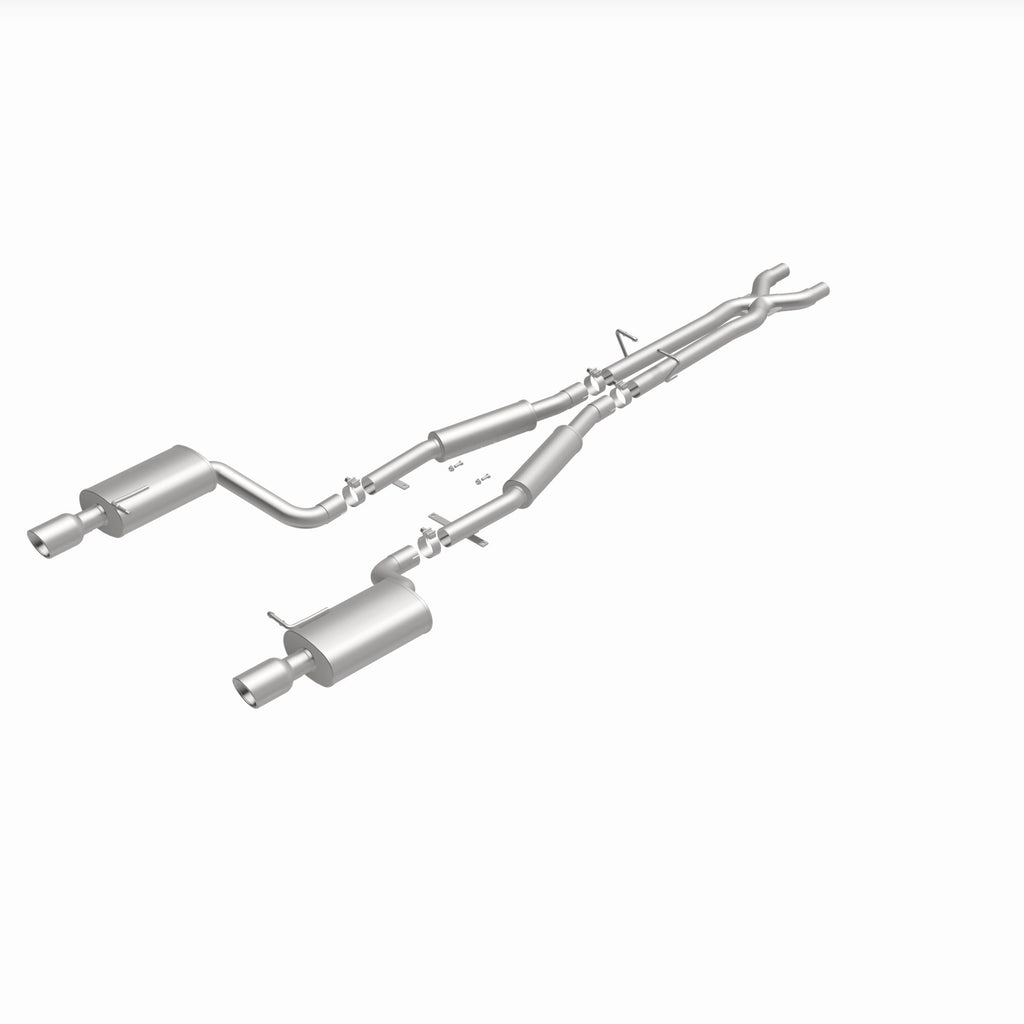 MagnaFlow Exhaust Products 16586 Sport Series Polished Cat-Back System for Select Audi S4
