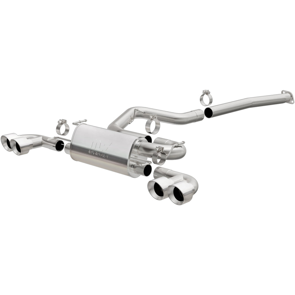 MagnaFlow Exhaust Products 16824 Street Series Polished Cat-Back System for Select Subaru Impreza