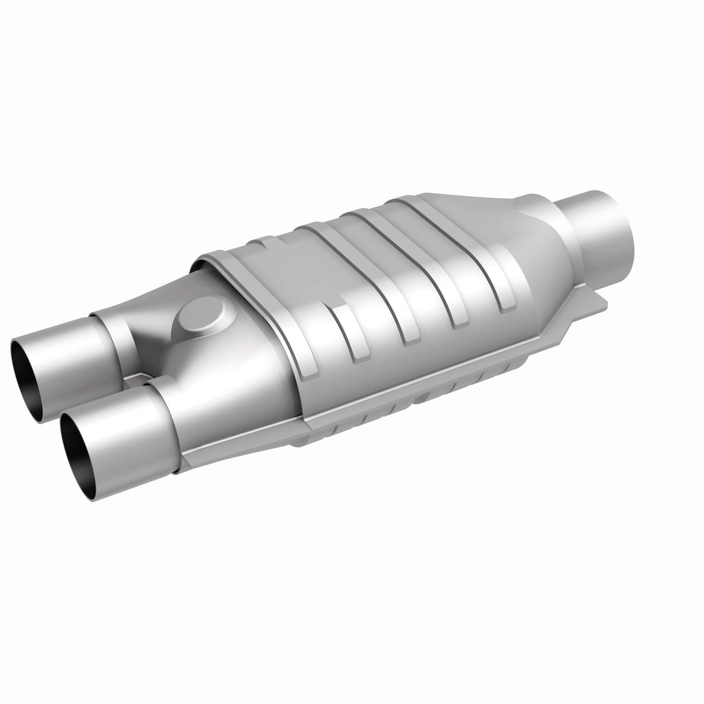 MagnaFlow Exhaust Products 93507 Standard Grade Universal Catalytic Converter for Select BMW 325i, BMW 325is, BMW 525i, BMW 535i, Mercedes-Benz 190E, Mercedes-Benz 260E, Mercedes-Benz 300CE, Mercedes-Benz 300E, Mercedes-Benz 300SL, Mercedes-Benz 300TE,