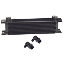Load image into Gallery viewer, 10-Row-Series-10000-Stack-Plate-Oil-Fluid-Cooler,-90-Degree-Swivel--6An