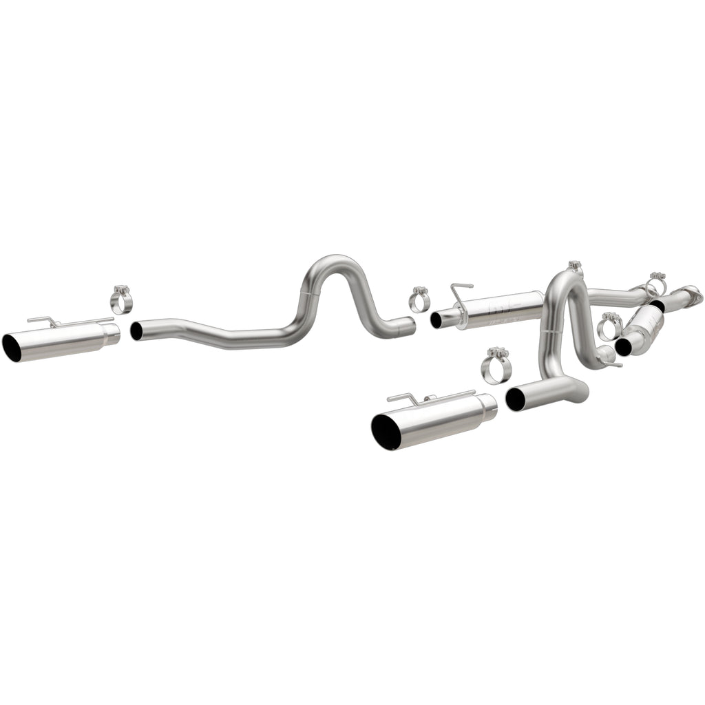MagnaFlow Exhaust Products 15673 Competition Series Stainless 2.5 in Cat-Back for Select Ford Mustang