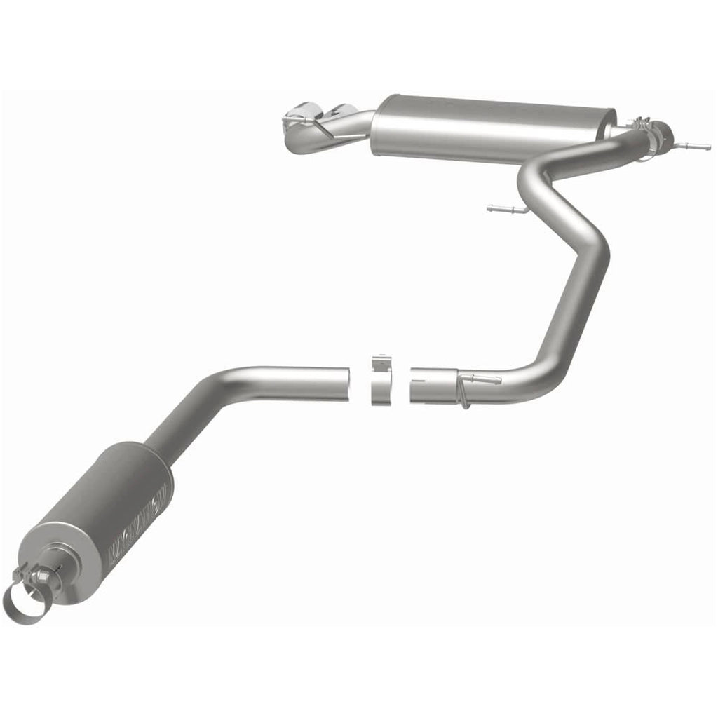 MagnaFlow Exhaust Products 15072 Street Series Polished Cat-Back System for Select Ford Focus