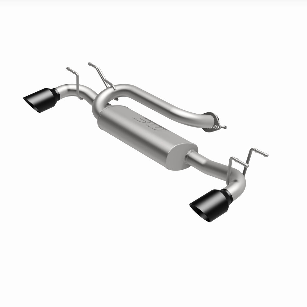 MagnaFlow Exhaust Products 19459 Street Series Black Chrome Axle Back System for Select Mazda 3