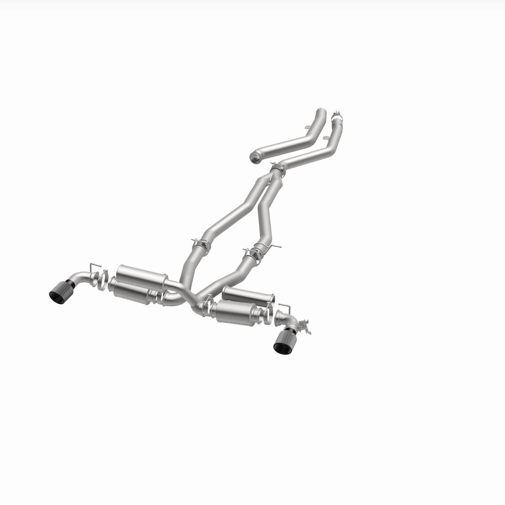 MagnaFlow Exhaust Products 19495 xMOD Series Carbon Fiber Tips Cat-Back System for Select Toyota GR Supra
