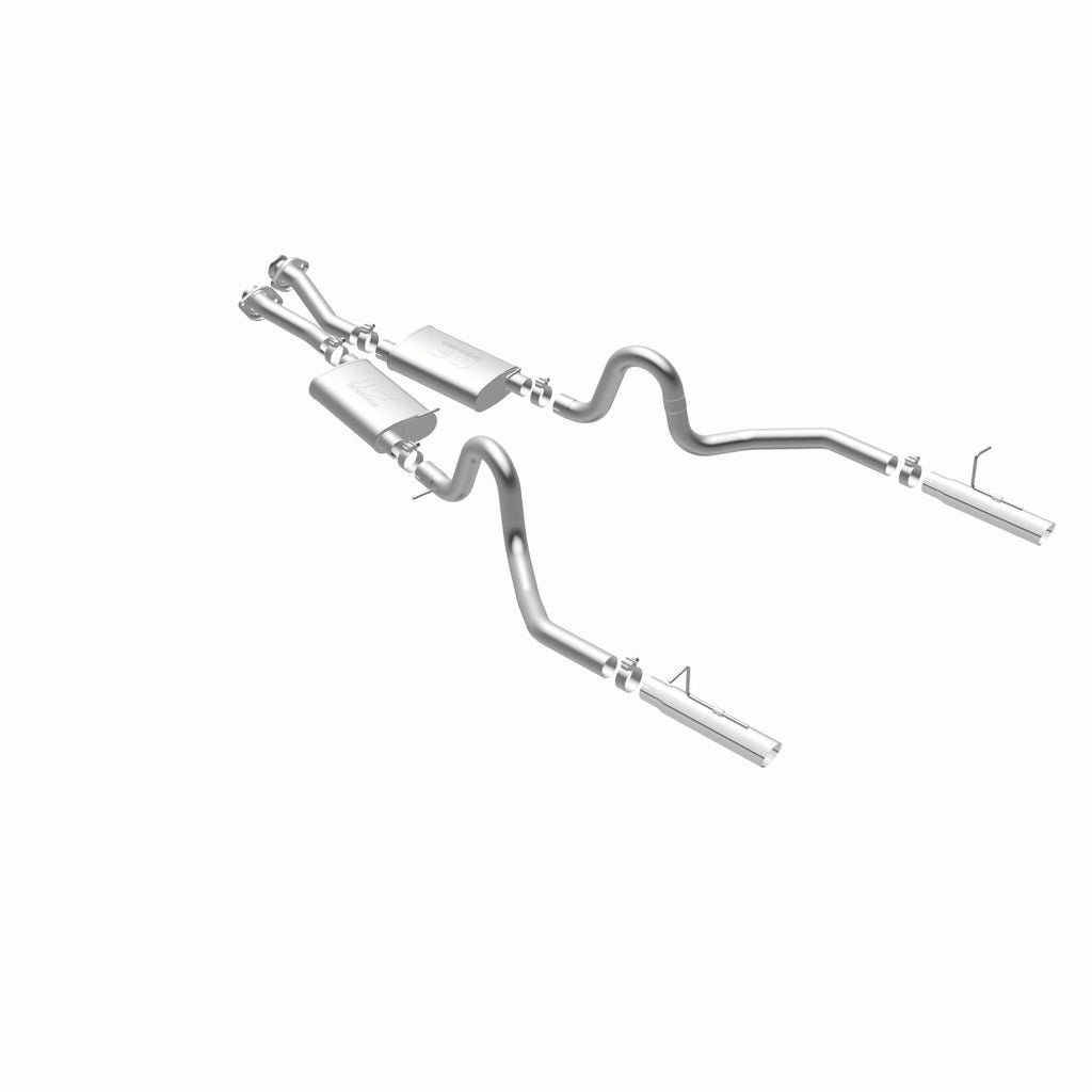 MagnaFlow Exhaust Products 15630 Street Series Polished Cat-Back System for Select Ford Mustang