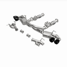 Load image into Gallery viewer, MagnaFlow Exhaust Products 19545 xMOD Series Black Chrome Tips Cat-Back System for Select Chevrolet Corvette