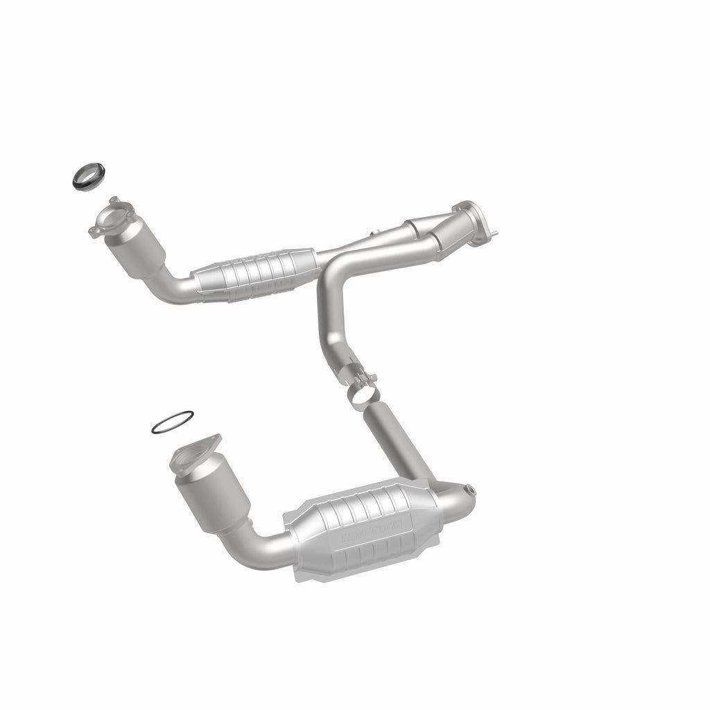 MagnaFlow Exhaust Products 458062 California CARB Direct-Fit Catalytic Converter for Select Cadillac Escalade, Chevrolet Avalanche 1500, Chevrolet Silverado 1500, Chevrolet Suburban 1500, Chevrolet Tahoe, GMC Sierra 1500, GMC Yukon, GMC Yukon XL