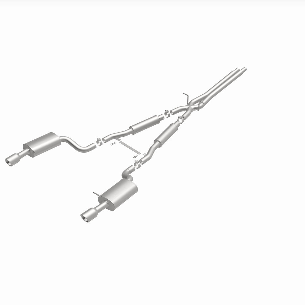 MagnaFlow Exhaust Products 16493 Touring Series Polished Cat-Back System for Select Audi A6 Quattro