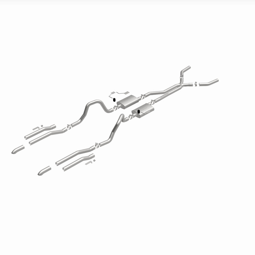 MagnaFlow Exhaust Products 19303 Street Series Polished System for Select Chrysler Cordoba, Dodge 330, Dodge 440, Dodge Charger, Dodge Coronet, Dodge Dart, Dodge Magnum, Dodge Monaco, Dodge Polara, Plymouth Belvedere, Plymouth Fury, Plymouth GTX,