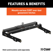 Load image into Gallery viewer, CURT 61503 Over-Bed Gooseneck Installation Brackets; Select Chevy; GMC C/K-Series; 8ft. Bed - Truck Part Superstore