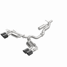 Load image into Gallery viewer, MagnaFlow Exhaust Products 19617 NEO Series Carbon Fiber Tips Cat-Back System for Select Volkswagen Golf R