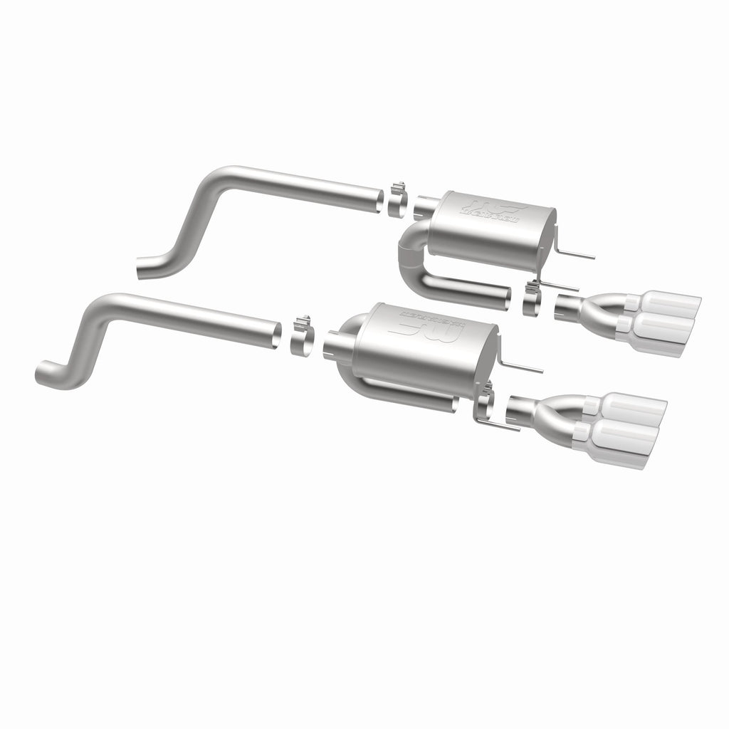 MagnaFlow Exhaust Products 15886 Street Series Polished Axle Back System for Select Chevrolet Corvette