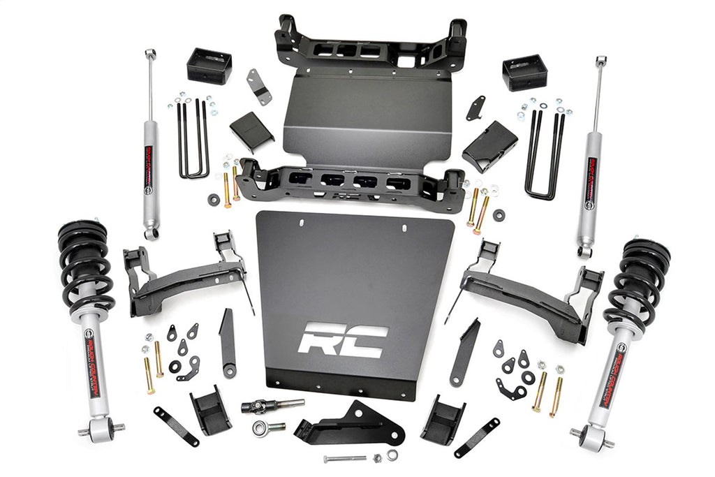 Rough Country 29133 Suspension Lift Kit w/Shocks for Select Chevrolet Silverado 1500, GMC Sierra