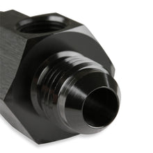Load image into Gallery viewer, -6-An-Male-To--6-An-Female-Fuel-Pressure-Gauge-Adapter-With-18-Inch-Npt-Port---Black