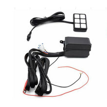 Load image into Gallery viewer, 6-Gang-Auxiliary-Switch-Panel-W-Multi-Choice-Button-Pad-Label-Kit