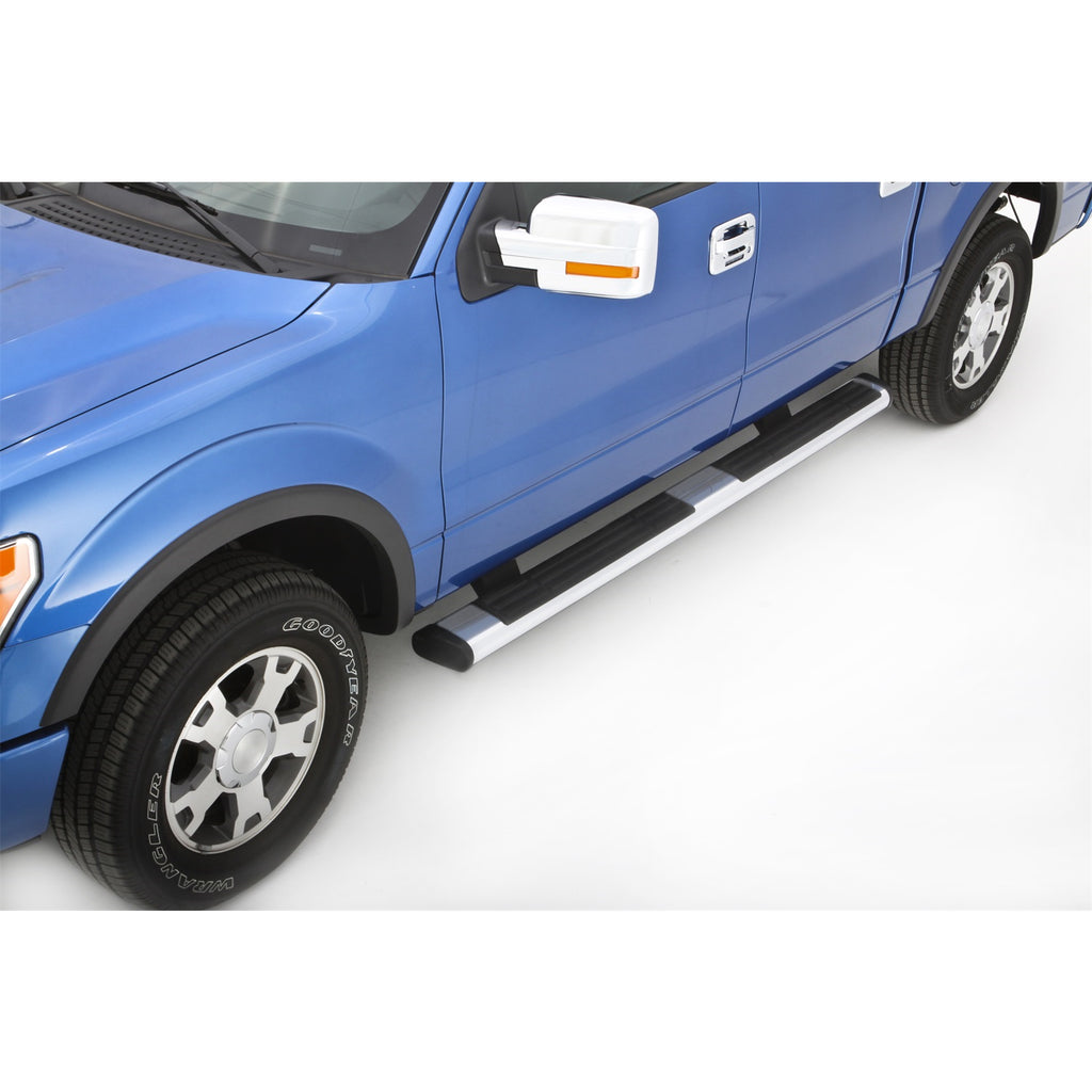 6-In.-Oval-Straight-Composite-Nerf-Bars;-Chrome