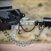 Load image into Gallery viewer, 6-Inch-Adj-Alum-Drop-Hitch-With-Reversible-2-In-And-1-78-In-Steel-Balls.-Load-Rating-Max-6K-Lbs