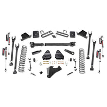 Load image into Gallery viewer, 6-Inch-Ford-4-Link-Suspension-Lift-Kit-3.5-Inch-Axle-Diam-Vertex-Reservoir-Shocks-WFront-Drive-Shaft-17-19-F-250-4Wd-Diesel-WO-Overloads-Rough-Country