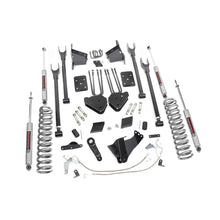 Load image into Gallery viewer, 6-Inch-Ford-4-Link-Suspension-Lift-Kit-N3-Shocks-No-Rear-Overload-Springs-15-16-F-250-4Wd-Diesel-Rough-Country