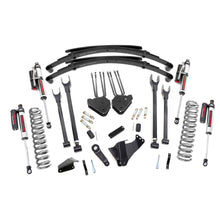 Load image into Gallery viewer, 6-Inch-Ford-4-Link-Suspension-Lift-System-WVertex-Shocks-05-07-F-250350-4Wd-Gas-Rough-Country